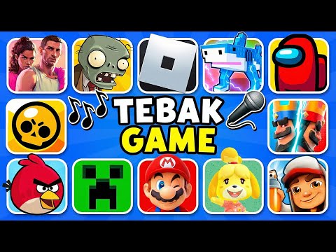 Tebak GAME dari Emoji & Lagu Quiz 😄🎵 GTA VI, Roblox, Minecraft, Among Us 🕹️