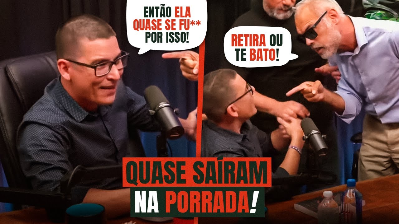 PODCASTS QUE QUASE ACABARAM NA PORRADA