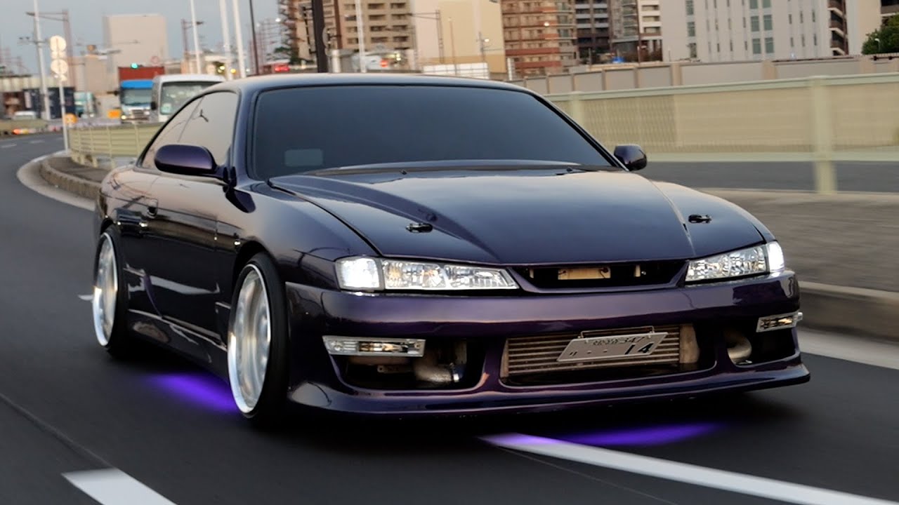 20才の若者が270万フルローンで買ったシルビアS14エアサス車両。