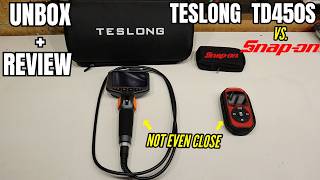 Teslong DESTROYS Snap-on in real world testing - TD450S borescope camera unboxing and honest review