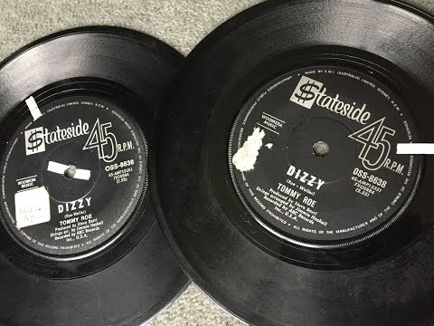 Mark N - 45s practice session - Tommy Roe / Dizzy