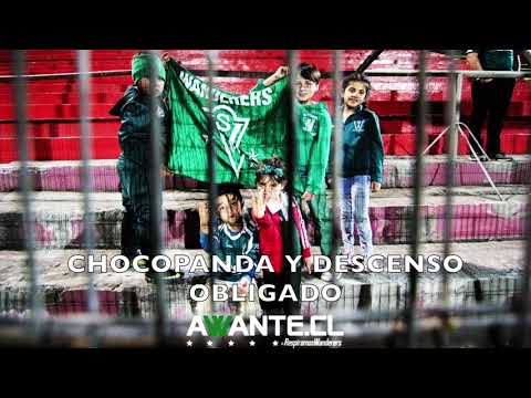 "De pendejo seguimo al decano" Barra: Los Panzers &bull; Club: Santiago Wanderers