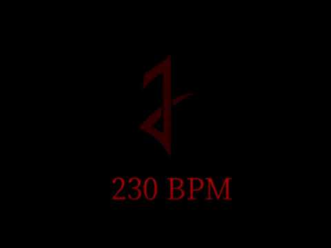 230 BPM Drumless Blast Track With Click