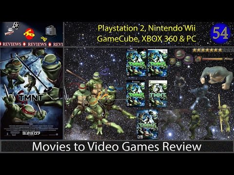 Movies to Video Games Review - TMNT (Xbox360, PS2, Wii, NGC, PC)