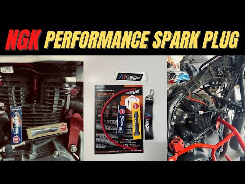 NGK Iridium Spark Plug for Himalayan | Performance Mod 3