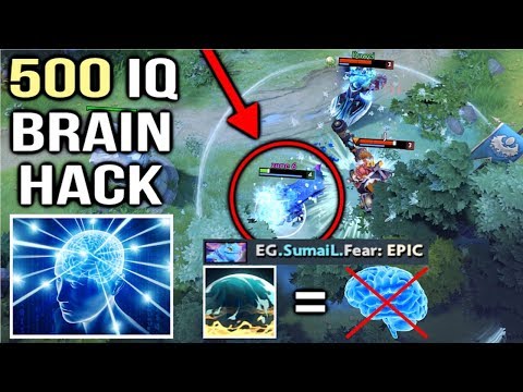OMG 500 IQ BRAIN HACK! GOD Arteezy One of The Best Magnetic Field Jukes Epic WTF Dota 2