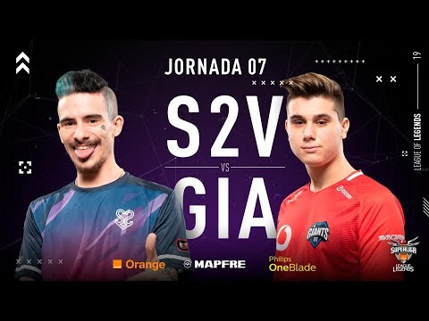 S2V VS VODAFONE GIANTS | Superliga Orange League of Legends | Jornada 07 | Temporada 2019