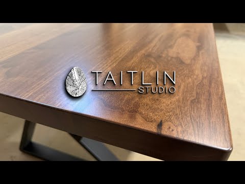 How to: Step-by-Step Walnut Dining Table Build | DIY Woodworking Tutorial