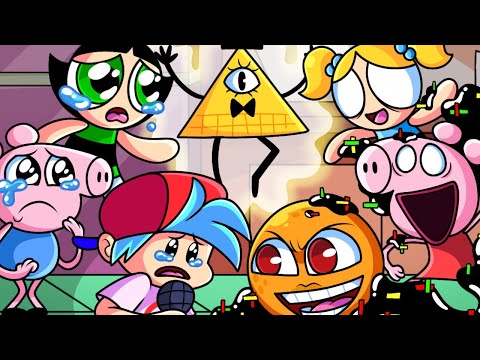 "Corrupted Sliced" But Everyone Sings It 🎤 Friday Night Funkin Animation #2