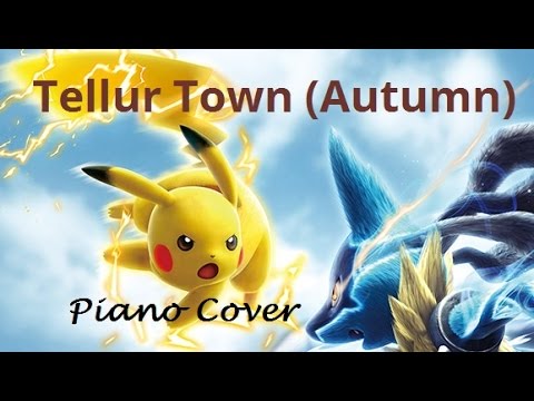 [Pokkén Tournament Piano] Tellur Town (Autumn)