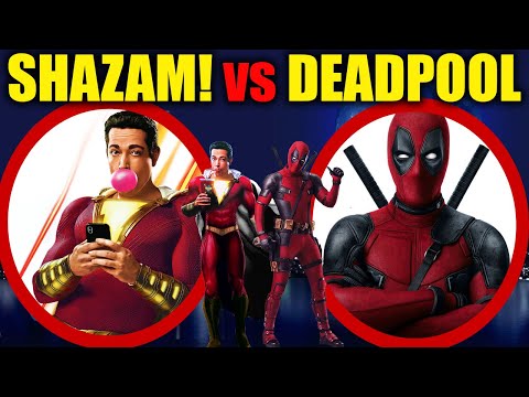 if you see SHAZAM! vs DEADPOOL in real life, RUN! (Final Fight)