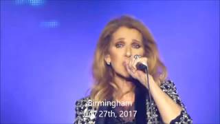 Celine Dion - Taking Chances (2017 Tour LIVE High Notes)