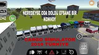 BU KONVOYU İZLEMEYEN PİŞMAN EFSANE BİR KONVOY CARGO SİMULATOR 2019 TÜR