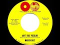 1965 HITS ARCHIVE: Ain’t That Peculiar - Marvin Gaye (#1 R&B hit)
