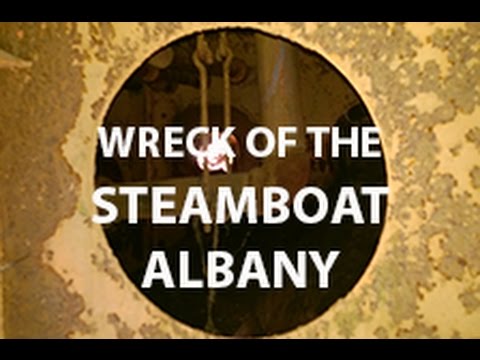 Wreck of the Steamboat Albany in Chattahoochee, Florida