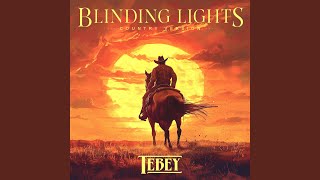 Kadr z teledysku Blinding Lights tekst piosenki Tebey