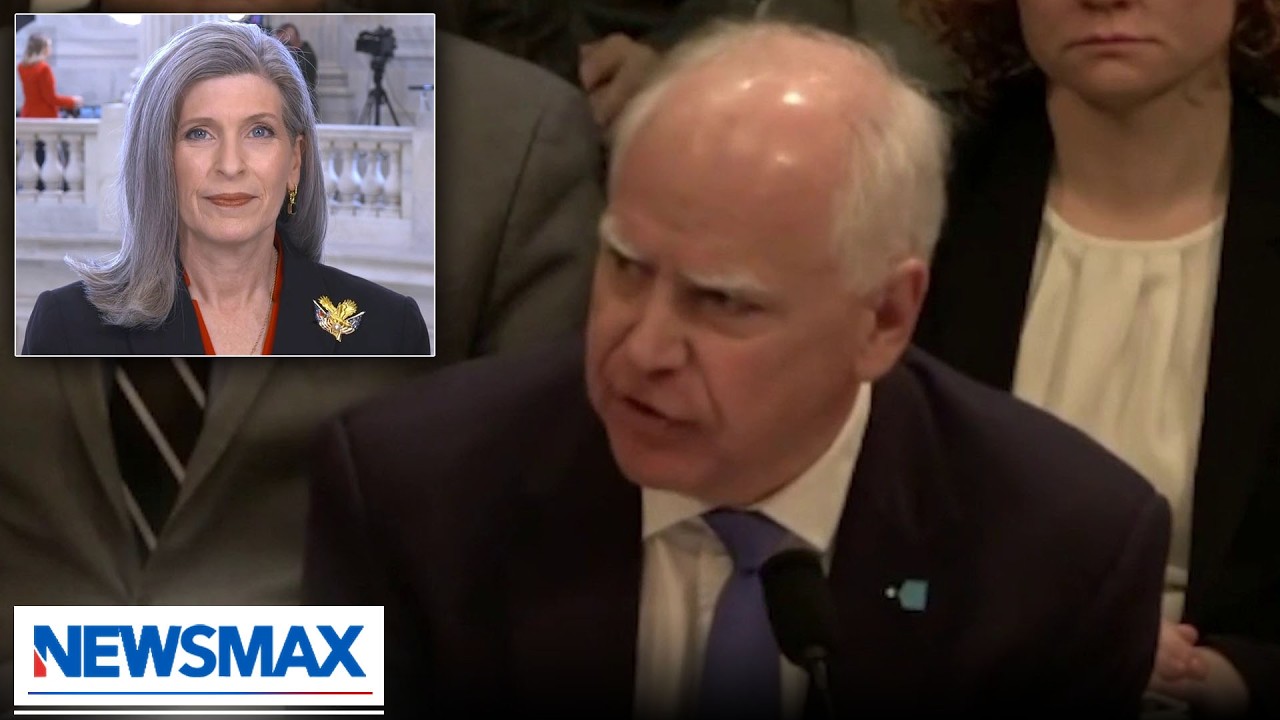 Walz, sorry you got caught, admit it: Joni Ernst | National Report