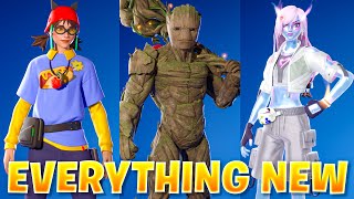 EVERYTHING New in Fortnite (Guardians of Galaxy, NIKE, Kratos & More..)