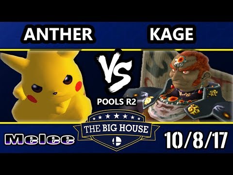 TBH7 Melee - Anther (Pikachu) Vs. Kage (Ganondorf) SSBM R2 Pools