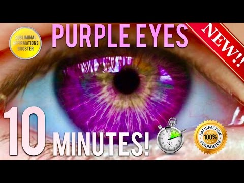 🎧 GET PURPLE HAZEL EYES IN 10 MINUTES! BIOKINESIS - CHANGE YOUR EYE COLOR! RESULTS FAST!