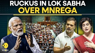 Lok Sabha Winter Session 2025 LIVE: Massive Ruckus In Parliament Over MNREGA | WION
