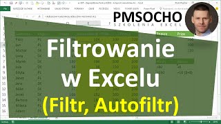 EXCEL - Filtrowanie (filtr, filtry)