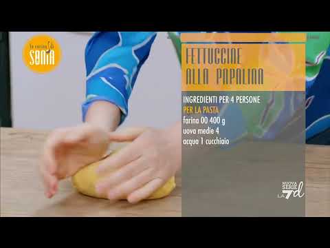 Fettuccine alla papalina