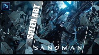 The Sandman Photoshop Speed Art