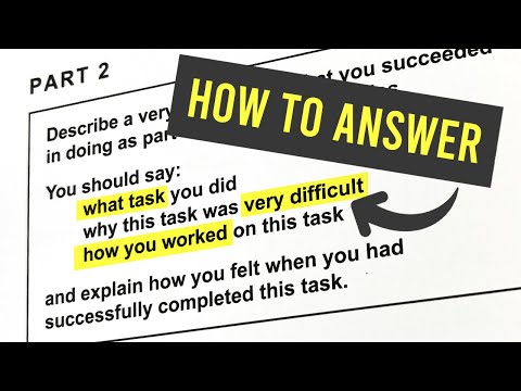 IELTS Speaking Part 2 Strategy That REALLY Works