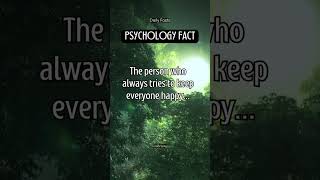 The person who always tries to keep everyone happy... #shorts #psychology #facts #psychologyfacts