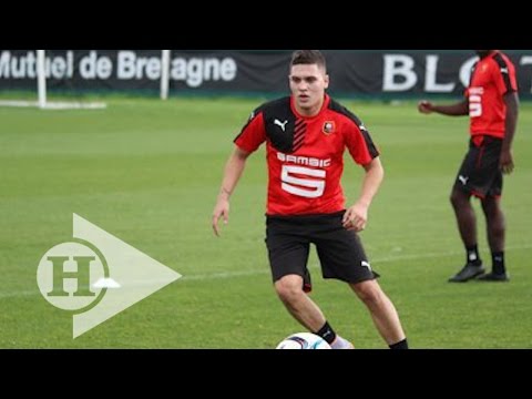 Juan Fernando Quintero anota un golazo en entrenamiento con el Rennes