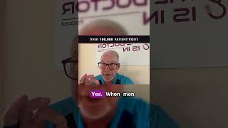 It is not testosterone, men, it is estrogen