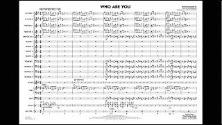 Who Are You by Peter Townshend/arranged by John Wasson