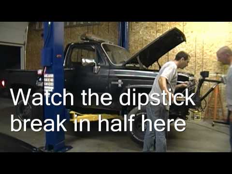 700r4 transmission installation success in a plow truck