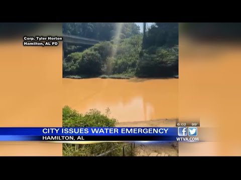 Hamilton in Alabama issues state of emergency due to water concerns
