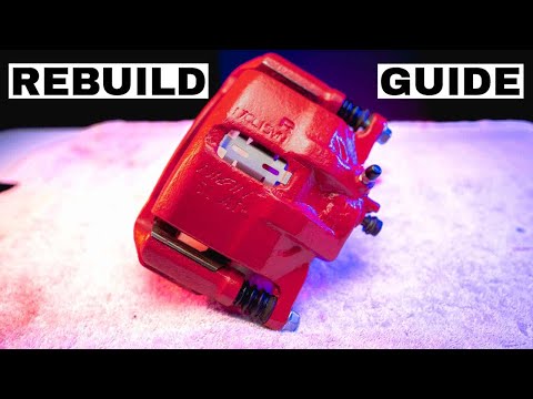 Honda Front Brake Caliper Rebuild // Complete Tutorial [4K]