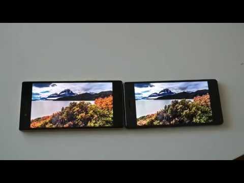Sony Xperia X vs. Xperia Z5 - Screen Comparison