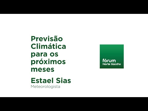 Previsão Climática para os próximos meses