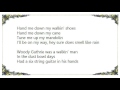 Guy Clark - Walkin' Man Lyrics