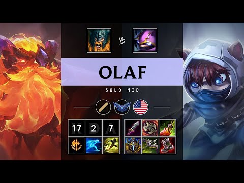 Olaf Mid vs Kennen - NA Diamond Patch 25.19