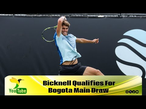 SPORTS: Bicknell Qualifies For Bogota ATP Challenger Main Draw | Tennis