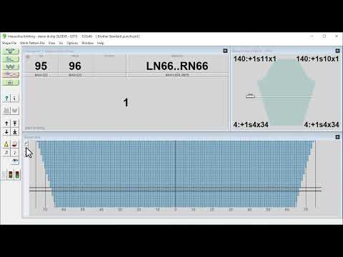 DesignaKnit 9 - Screenlink in Interactive Knitting