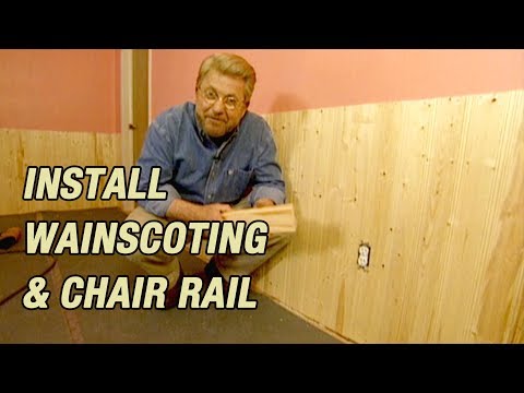 image-How high up should a chair rail be?