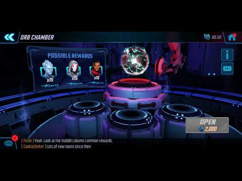 Marvel Strike Force: MSF Opening 80 Ultimus Orbs