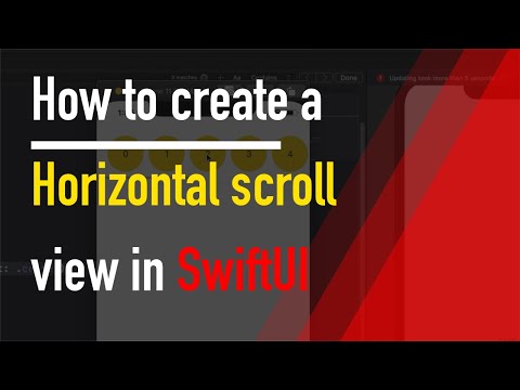 How to create a horizontal scroll view in SwiftUI