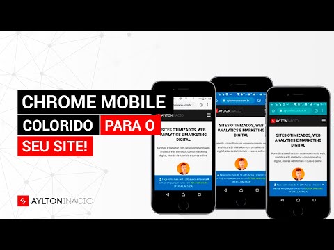 Como configurar seu site para alterar a cor do Chrome Mobile