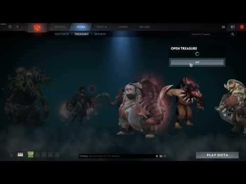 Dota 2: TI7 Ultra Rare Slark Sea Rake's Bridle? Immortal I, II & III Chest Opening!