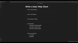 Download the video "Let's Write an HTTP Client in #Rust - E06"