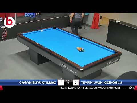 ÇAĞAN BÜYÜKYILMAZ & TEVFİK UFUK KICIKOĞLU Bilardo Maçı - 