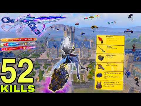 52 Solo KILLS!!😱 MY NEW SEASON BEST GAMEPLAY in PUBG MOBILE😍SAMSUNG,A7,A8,J5,J7,J2,J3,XS,A3,A4,A5,A6